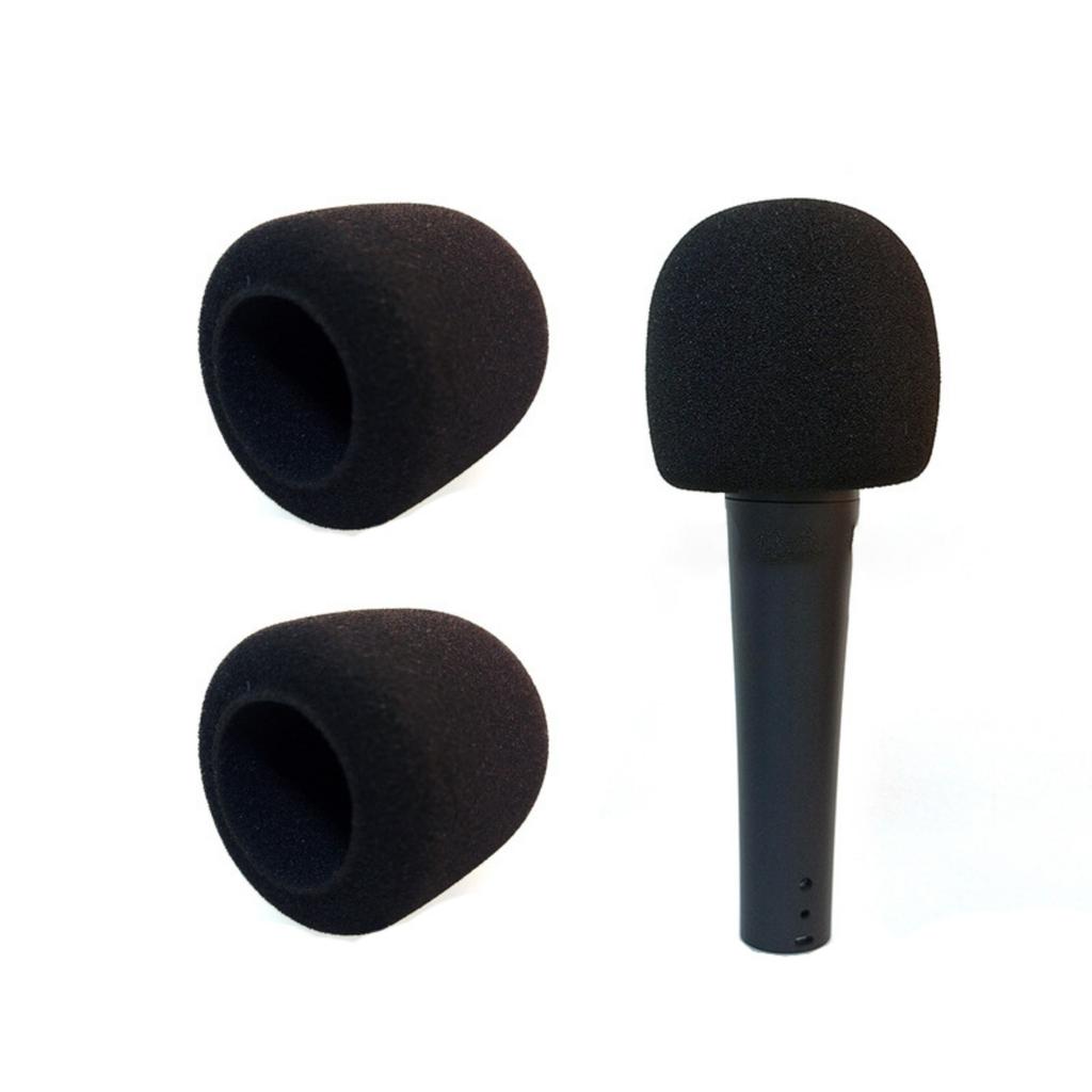 Universal Noise Reducing Mic Windscreen Thick Foam Cover Dust Protections for Handheld Microphones Sponges Filter