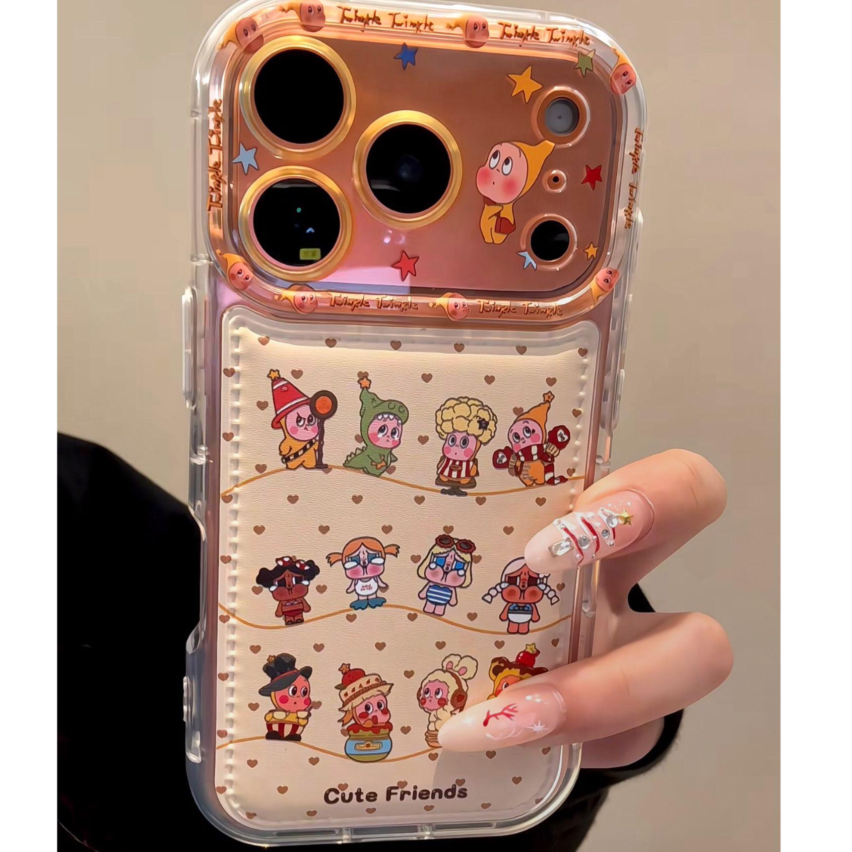 

Cute Star Crying Bag Phone Case for Apple iPhone 17 Promax- Soft Silicone Creative Anti-drop Full Cover on IPhone16/15/14/13/12/11/Pro/ProMax/Plus apple 15pro