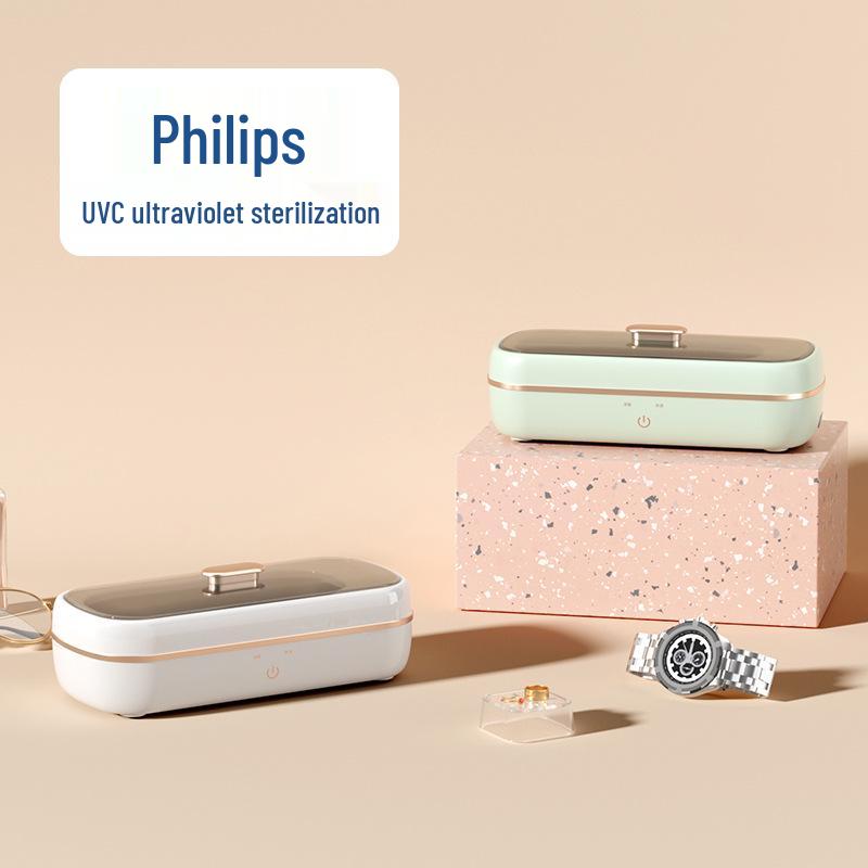 Ultrasonic Blue Light Cleaner for Glasses, Jewelry, and Contact Lens