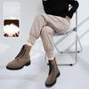 Women's High Waisted Autumn and Winter Thickened Warm Down Cotton Pants