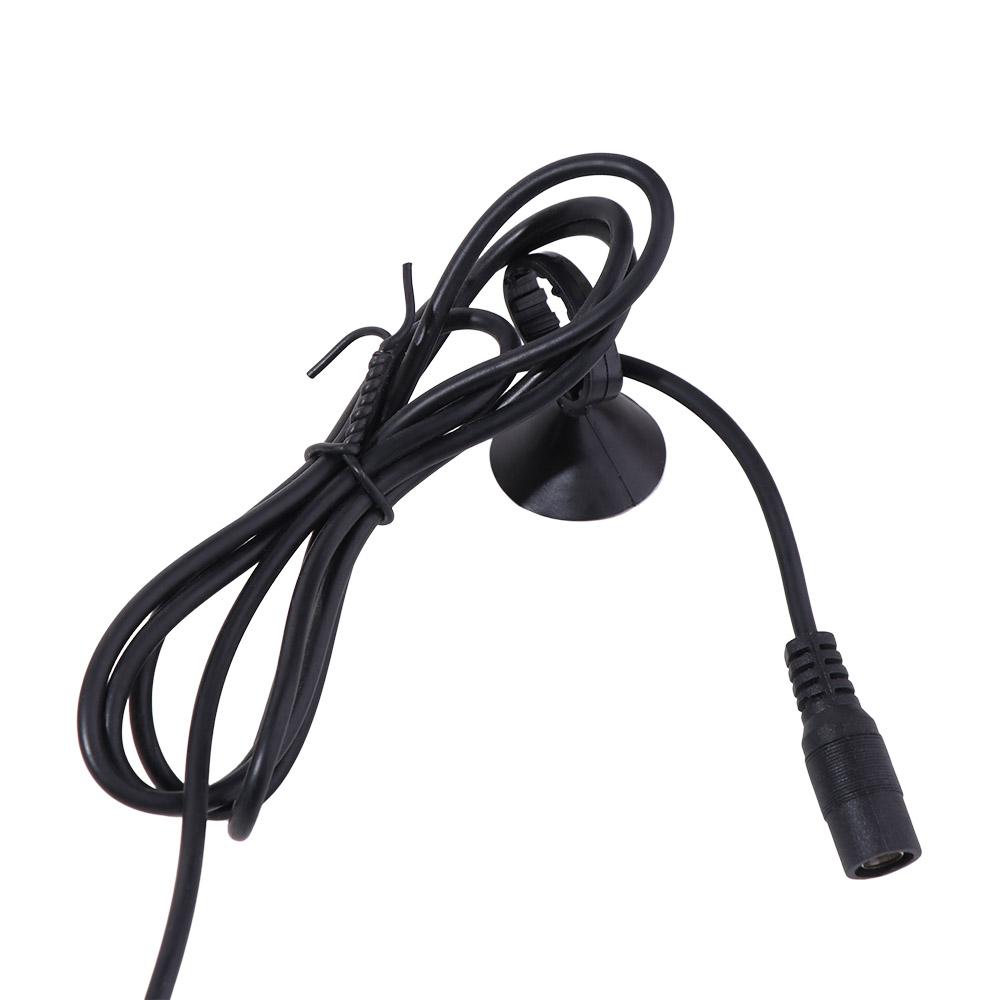 Convenient LED Fish Tank Light Round Multi-color Air Stone Disk Lamp Waterproof Plastic Aquarium Light Making Oxygen