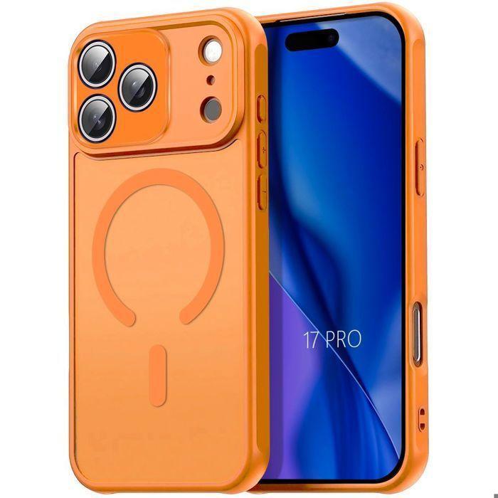 Protective Case - for iPhone 17 Pro - Shockproof - Camera Protection - Magnetic Circle