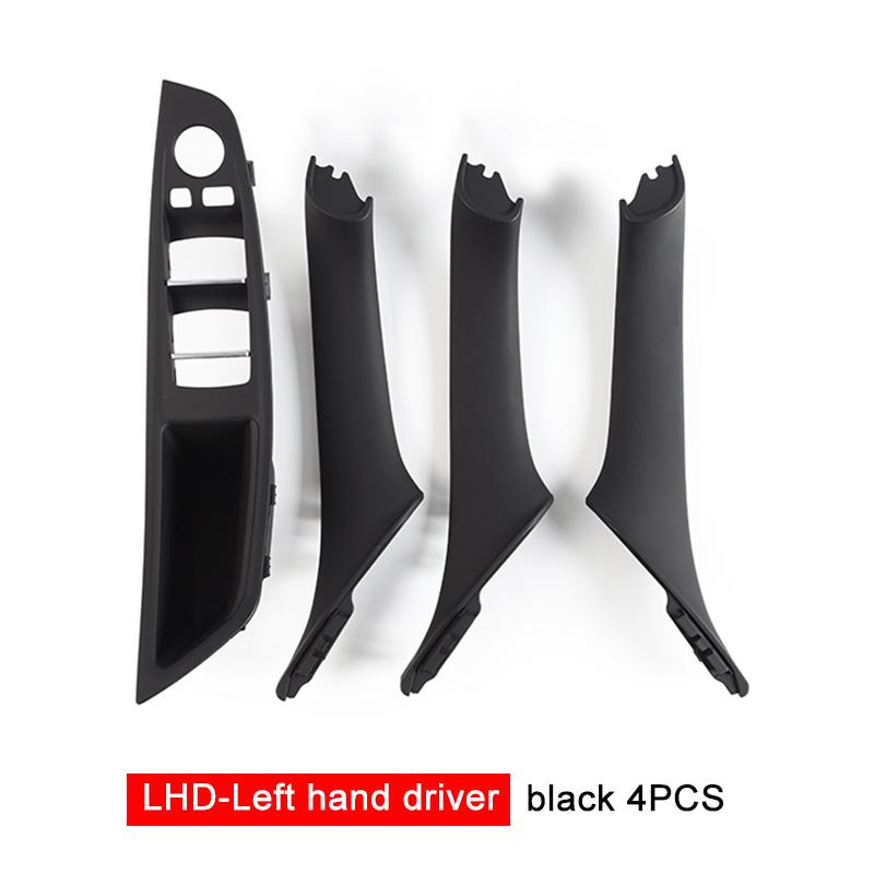 F10 F11 Interior Front Door Armrest Panel Trim Pull Handle Set Replacement For BMW 5 Series F10 F11 520i 523i 525i 528i 535i