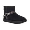 UGG Kids' Classic Mini Waterproof Black Boots 1135090-BLK
