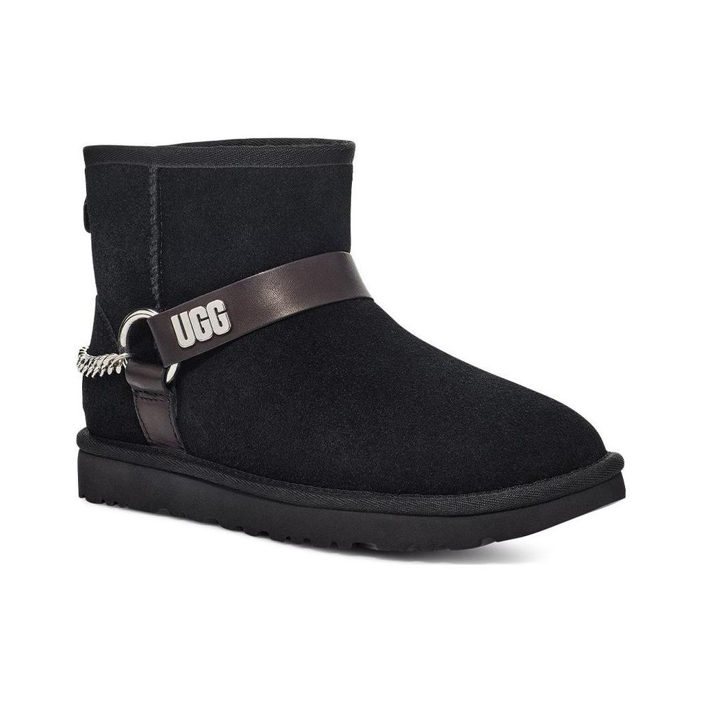UGG Kids' Classic Mini Waterproof Black Boots 1135090-BLK