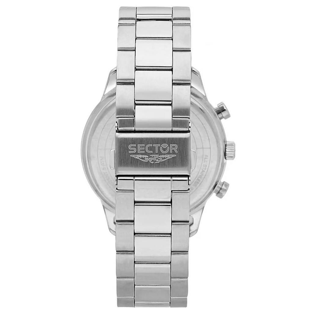 Sector Orologio da uomo 270 Cronografo Acciaio Inossidabile Quadrante Blu Quarzo R3273778003
