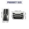 TWO Accelerator Pedal and Brake Pedal Cover Set  for Ford Escape 2001-