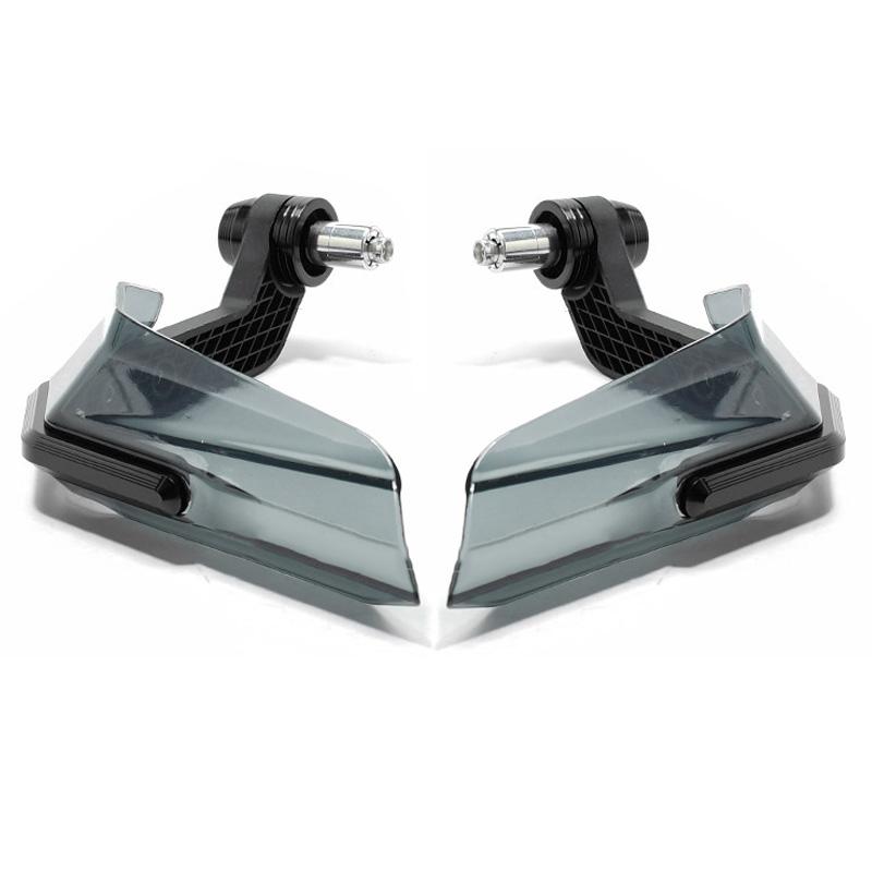 Motorcycle Handguard High Strength Impact Resistant Handlebar Wind Deflector for Motorbike BLACK