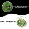 20 Pcs Simulated Succulents Fresh Style Design Plants Decorative Artificial Potted Fake DIY Simulation Mini Decorations Pe