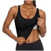 Ladies Vest Tops with Built in Bra Top Double Lined Tank Top Womens Vest Tops Tank Tops Women UK Style for Everyday Wear
