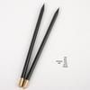 Eco-friendly Custom Engraved Pencil for Hotels, Conferences, and Education - Black Wood