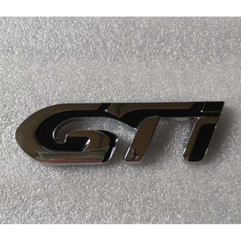 Peugeot 307/206/308 GTI Rear Emblem Metal Modification Sticker