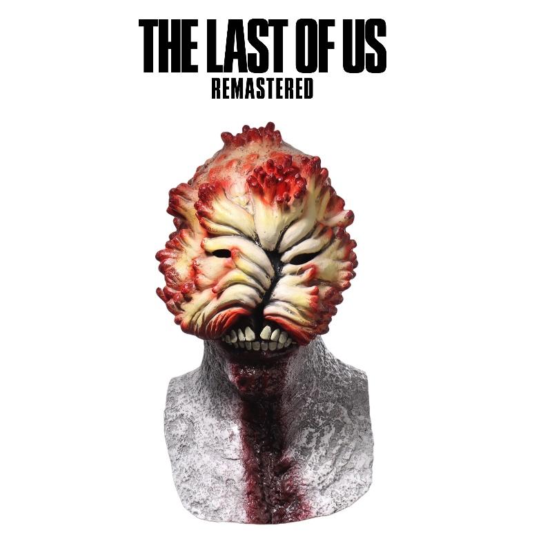 The Last Of Us Clicker Latex Mask Halloween Horror Cosplay Costume Prop Gift Fan