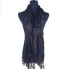 Autumn and winter dual-purpose women's imitation cashmere tassel super long thickened warm color plaid scarf shawl