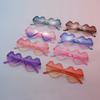 New love sunglasses mosaic glasses men's and women's candy color peach heart sunscreen sunglasses SUNGLASSES