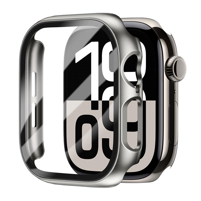 Apple Watch 10 Deksel: Alt-i-ett 46mm PC-beskyttelsesdeksel og film for iWatch