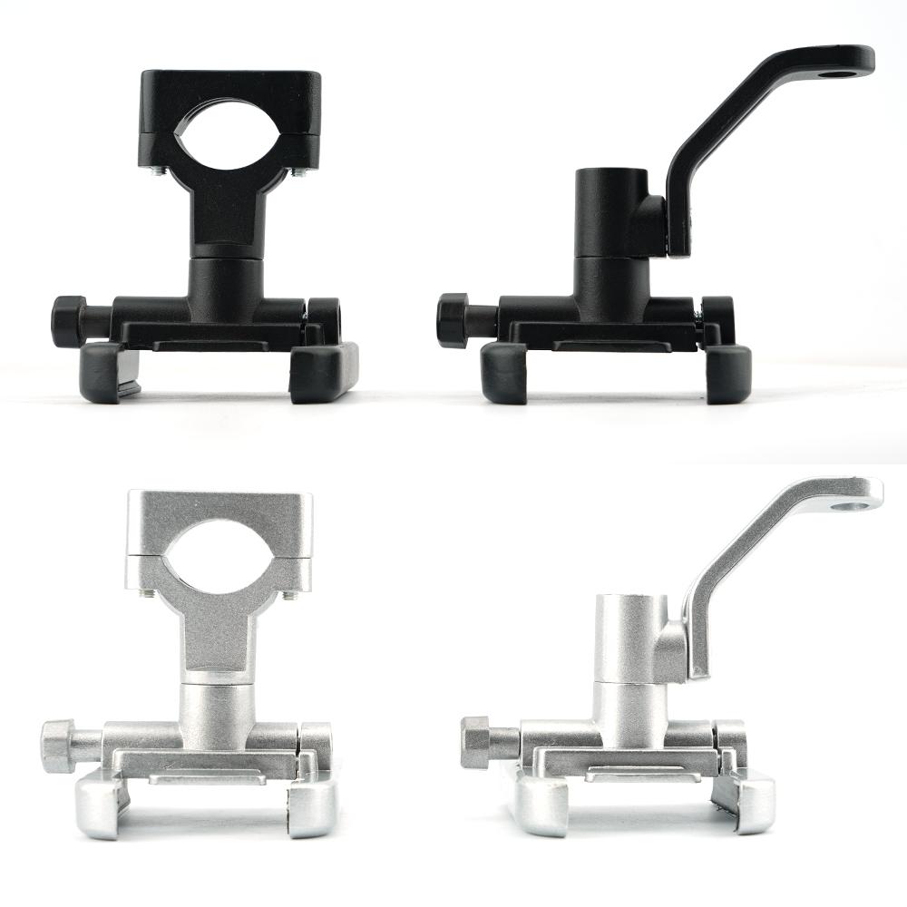 Motorcycle CNC Accessories Aluminum Handlebar Rearview Mobile Phone Holder GPS Stand Bracket For HONDA SH125 SH125i SH 125 125i