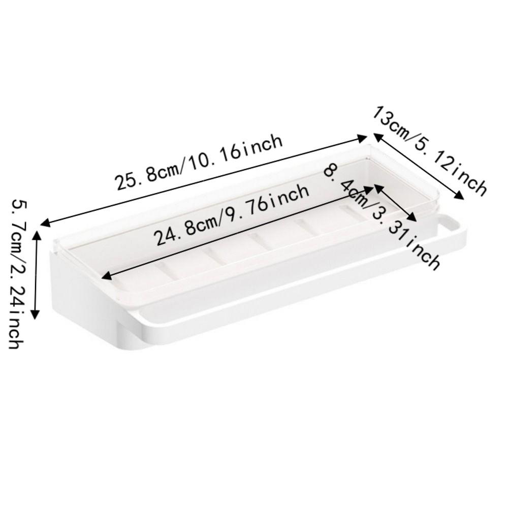 Space-Saving Dishwashing Towel Holder Self-Draining Towel Storage Rack Bathroom Organizer