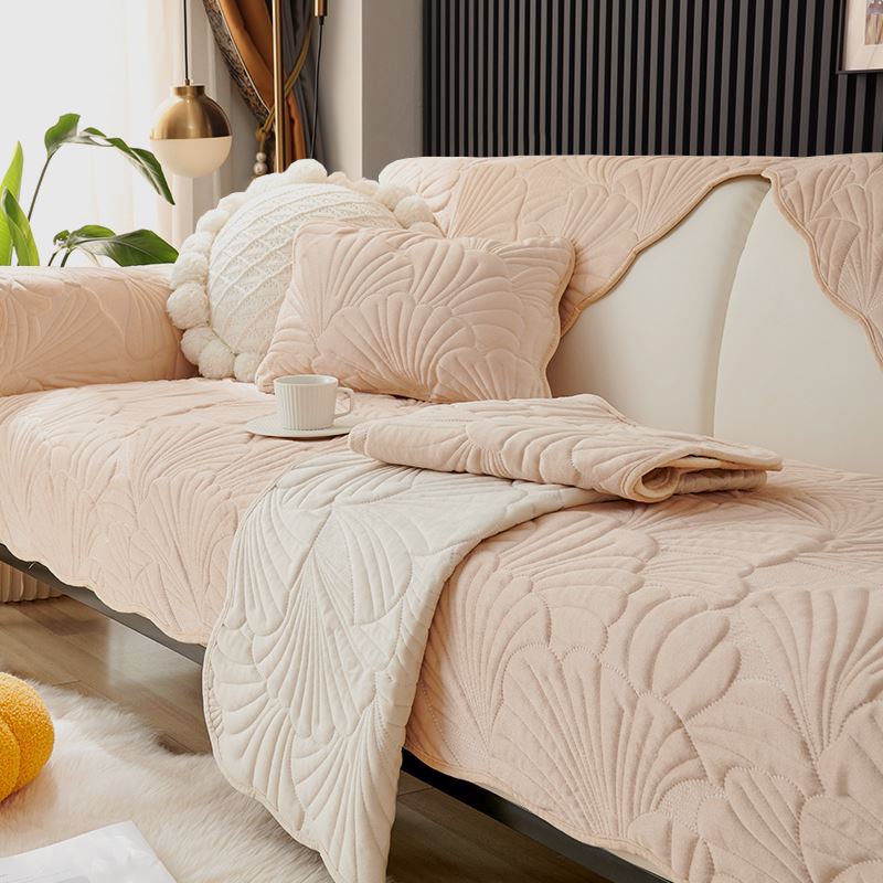 Simple Sofa Cushion Four Seasons Universal Dutch Plush Non-Slip Thickened Seat Cover Cover