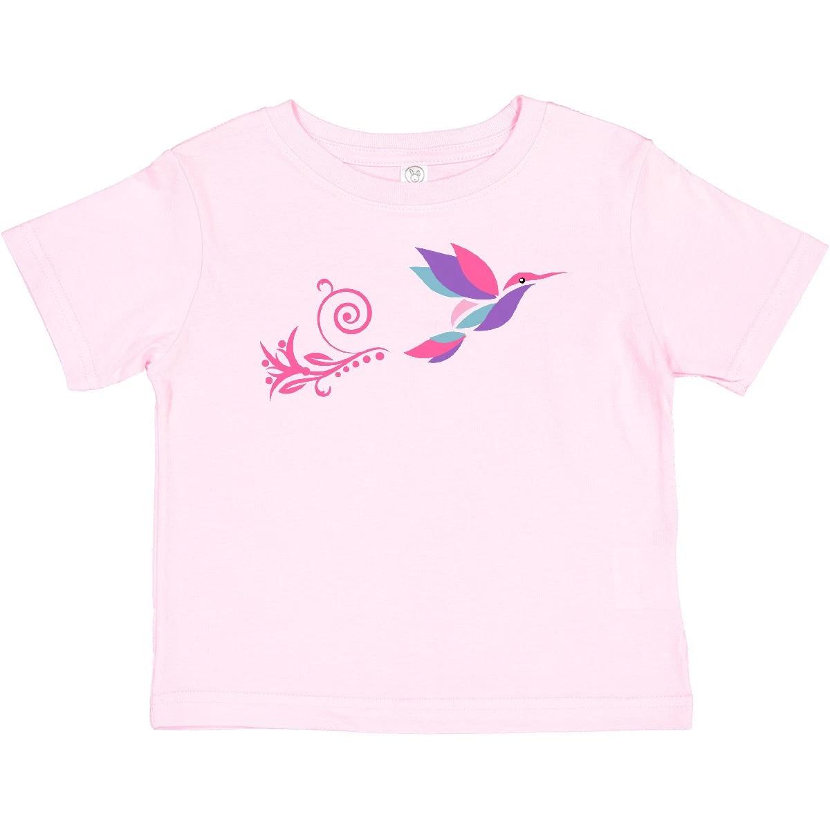 Inktastic Hummingbird Flying Swirl Baby T-Shirt Vector Simple Fly Bird Beautiful 160