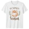 Pumpkin Season Fall Autumn Graphic Tee Unisexs TShirt Unisexs Top