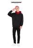 Yuji Itadori Jujutsu Kaisen Mikina s vysokým límcem a potiskem Cosplay