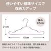 SUNNY DROPPER Aluminum Set of Clothes Hangers for Closet Storage Hangers, 10, Non-Slip, Lightweight, Stylish, High-Quality (Pink Gold)