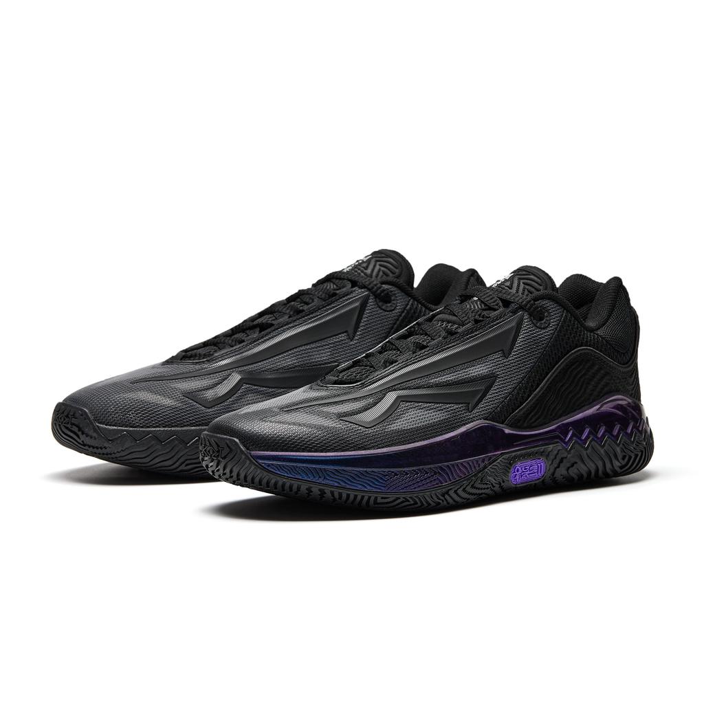 Anta KAI SPEED 2 Irving Pioneer 2, Schwarzer Krieger Dämpfung Abriebfest Rutschfest Niedrig geschnittene Basketballschuhe 912541114S-1