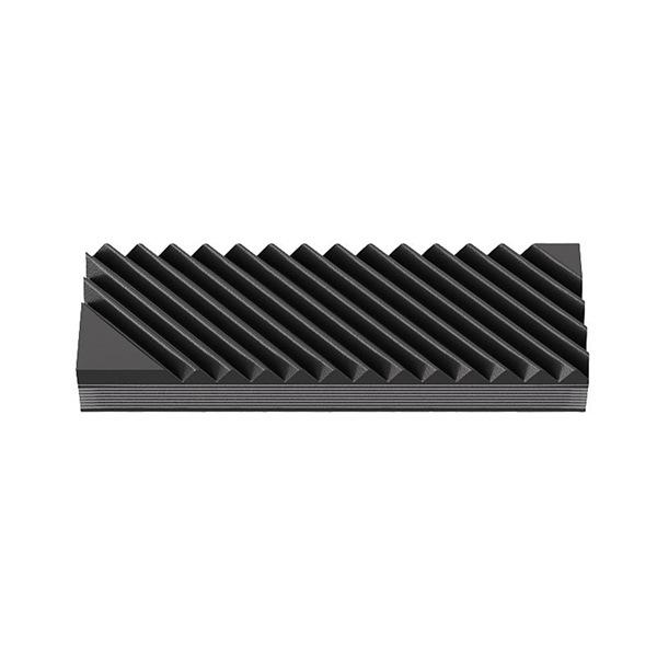 Black Aluminum SSD Heatsink for M.2 2280 Drives
