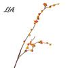 Thanksgiving Table Centerpiece Decor Long Artificial Bittersweet Branches, Fall Berry Stems for Vase, Faux Plants Silk Floral Branches Centerpiece,