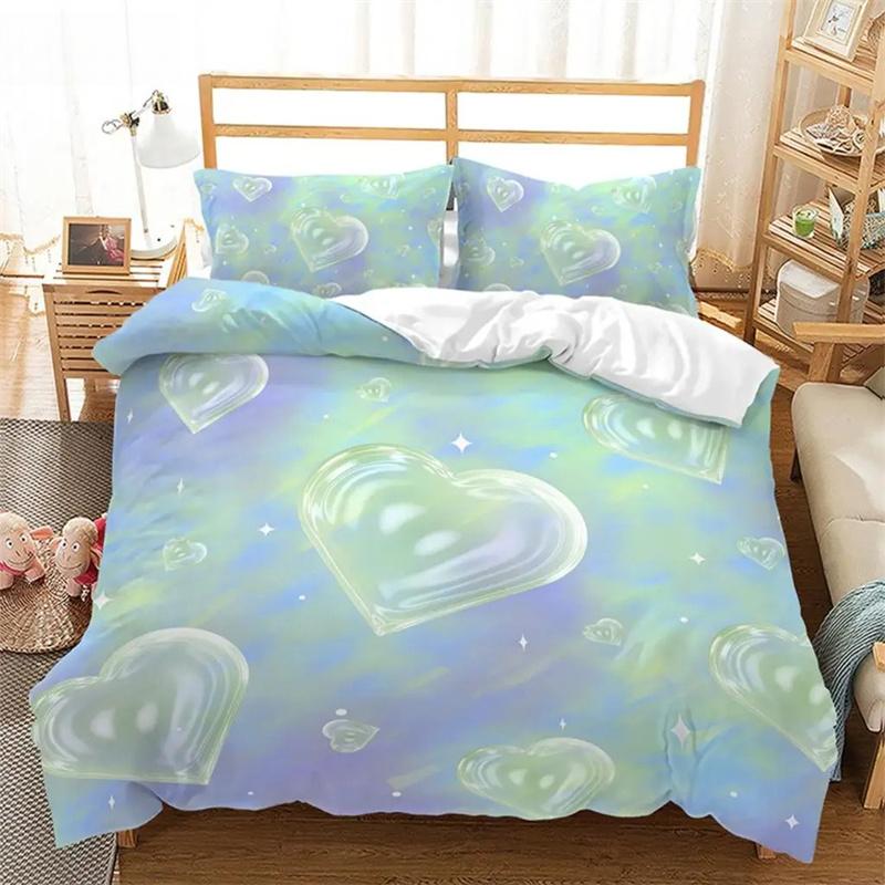 3D Cartoon Pigs Cats Bedding Set Cute Animals Duvet Cover Double Queen King Twin Full Size Kids Girls Polyester Duvet Cover Set