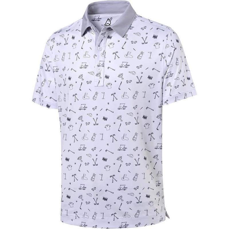 Short Sleeve POLO Shirt Button Solid Color Men's Sweatshirt