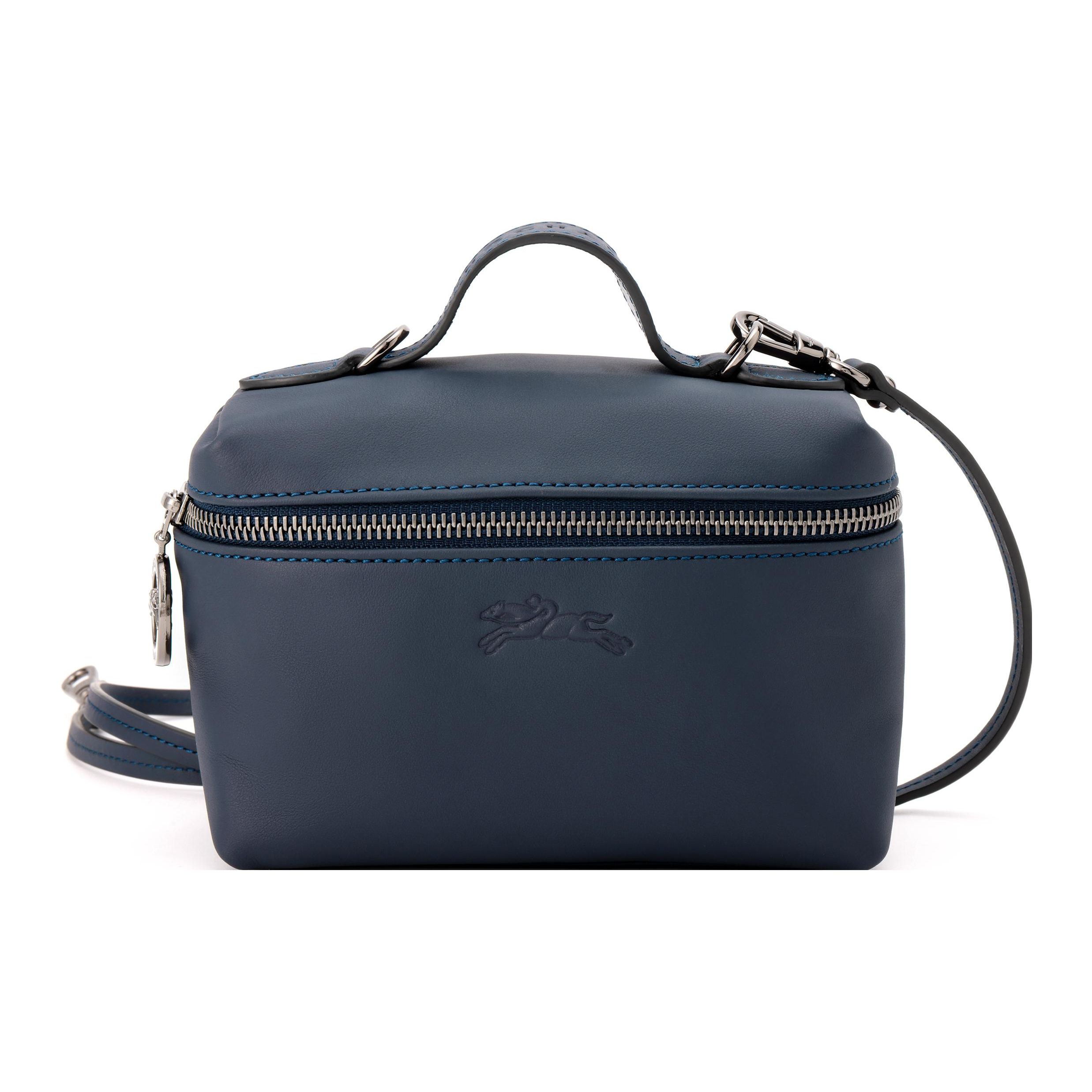 

Longchamp Le Pliage Xtra Mini Zipper Closure Leather Tote Shoulder Crossbody Bag Women Bags Navy-Blue 10187987556 Basic Set (Bag+Dust Bag)