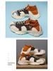 Men's Lightweight Breathable Flyknit Running Sneakers - Fashion Colorblock Casual Shoes