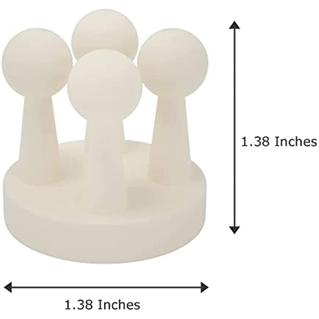 4 Stück Silikon-Multifunktionshaken, wasserdichte selbstklebende Haken zum Aufhängen an der Wand, Badezimmer, Küche, Wohnzimmer, Büro