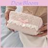 Cotton Girls Sweetheart Lace Storage Bag For Daily Use