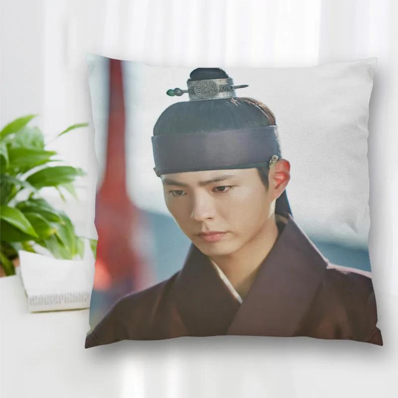 Hot Sale Custom Decorative Pillowcase Park Bo Gum Square Zippered Pillow Cover Best Nice Gift  35X35cm 45x45cm