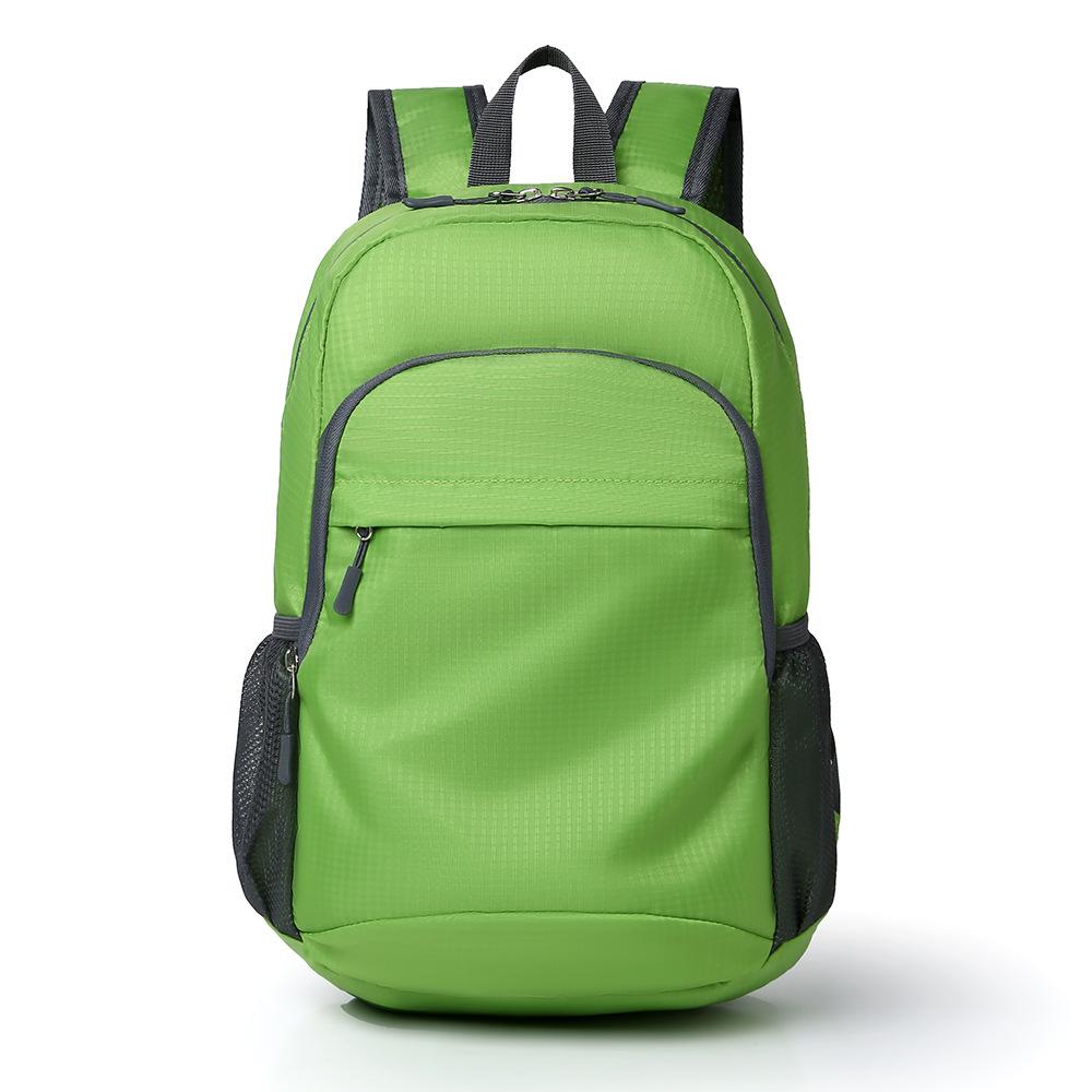 

Уличный рюкзак большой вместимости Новый повседневный походный рюкзак Дорожный рюкзак Легкий водонепроницаемый на плечо below 20L светло-зеленый