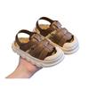 Children's Sandals Men's Summer Slippers-year-old Soft-soled Non-slip Children's Sports Leather Beach Sandals Baby Toddler Shoes