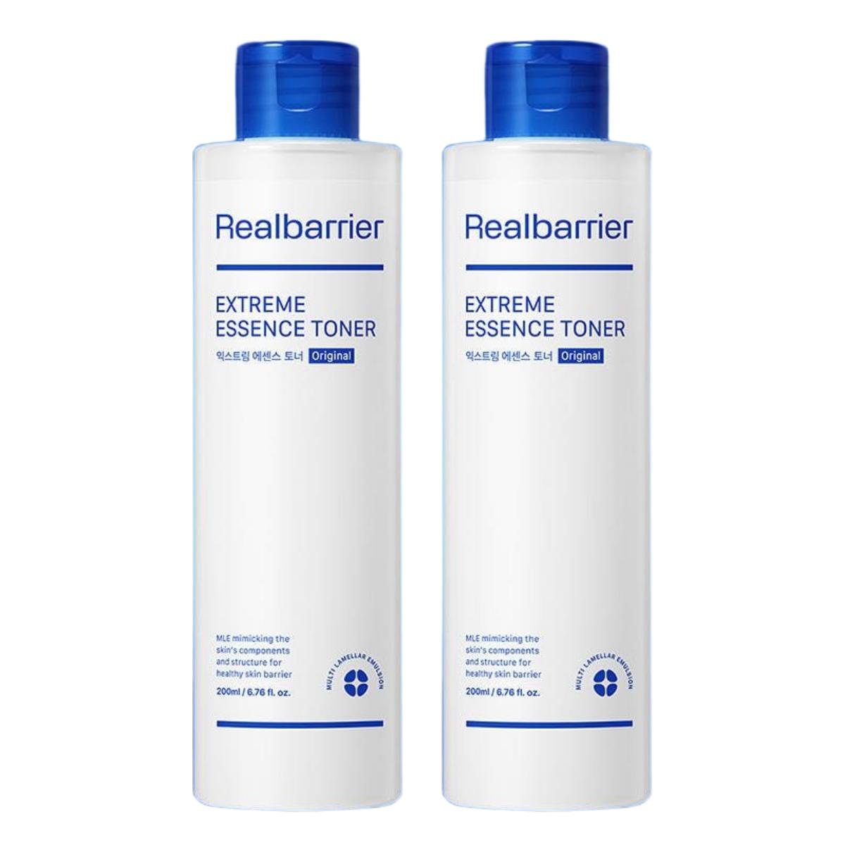 

Real Barrier Extreme Essence Toner Original Deep Hydrating & Barrier Support Double Pack (200ml x 2ea)