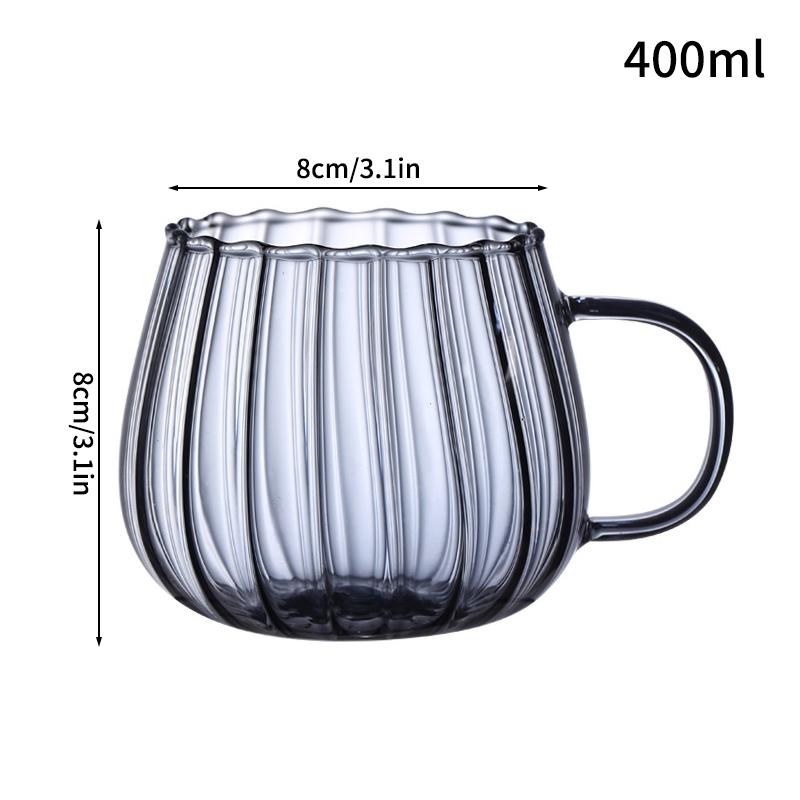 Transparent Glass Cup INS Style Coffee Mug Juice Milk Drinkware Cocktail Drinking Cup Wine Glasses Cup Bottle Party Supplies