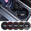 Car Water Cup Pads Anti-slip Round Drink Cup Coasters For BMW MINI COOPERS COUNTRYMAN ONE JCW CLUBMAN F56 F55 F57 F60 Roadster gjsh77
