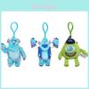 Sullivan Big-eyed Monster Plush Keychain Blue/green Colorful Backpack Accessory