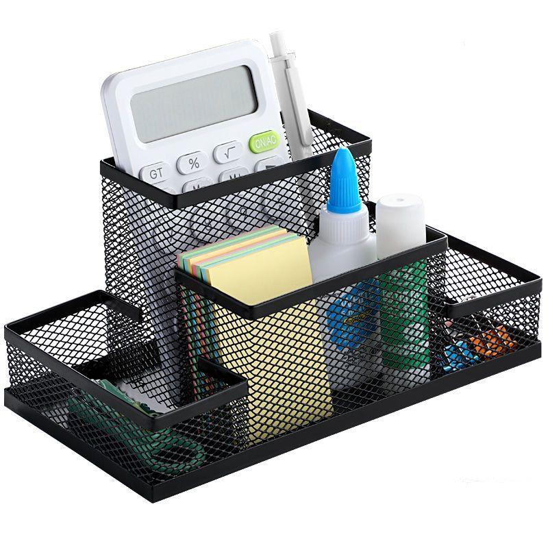 Multifunctional Pen Holder Desktop Accessories Stationery Organizer Office Accessories Pen Bucket Office Supplies Stationery Girl Heart