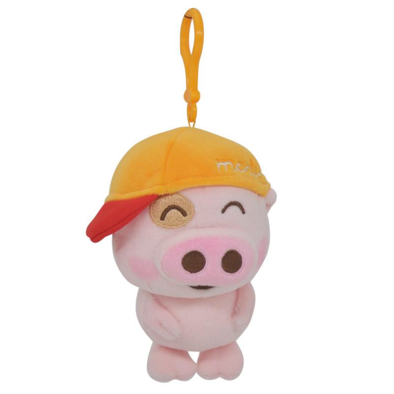 

Plush Toy Cute Backpack Hanging Decor For Kids And Collectors оранжевый