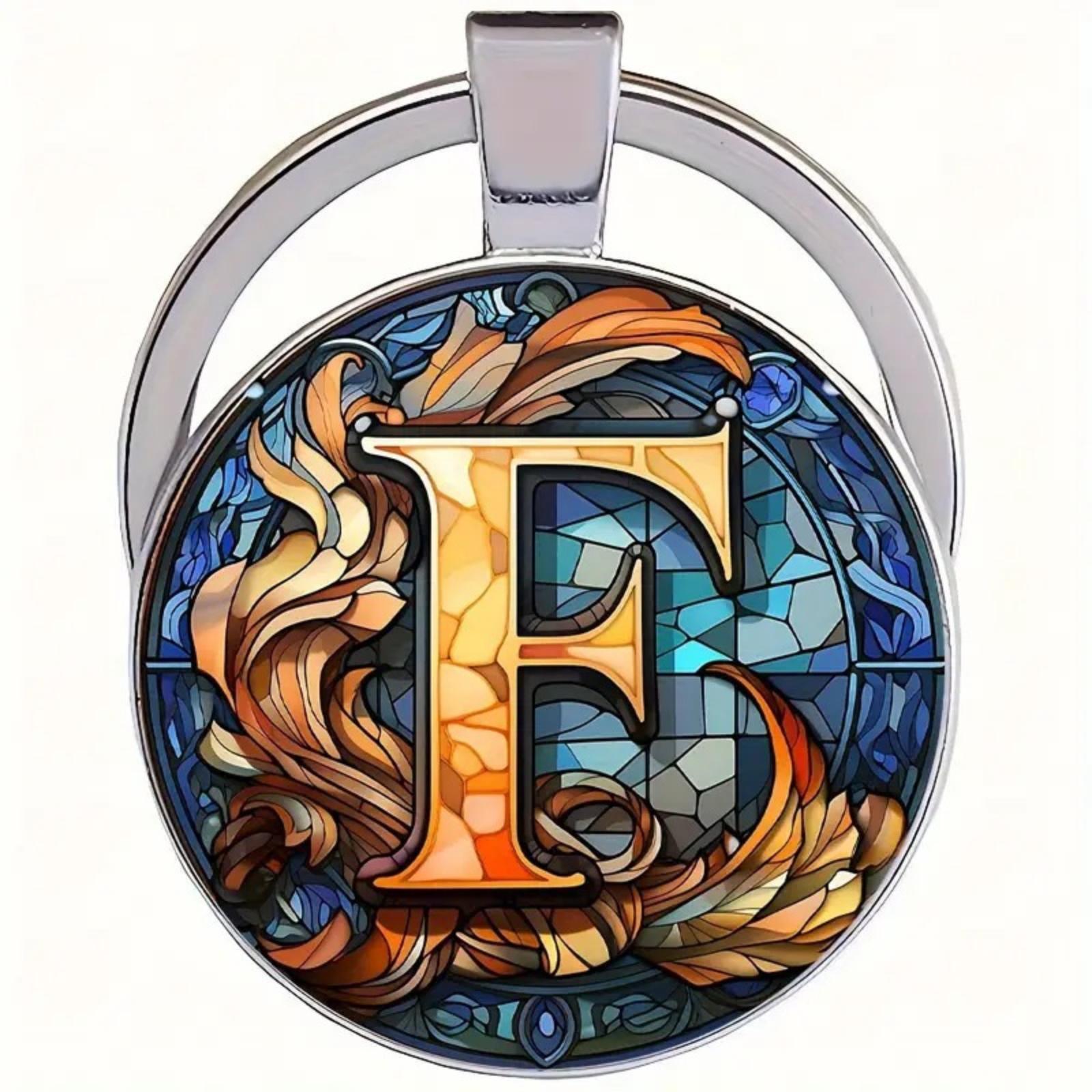 

26 English Alphabet Keychain One Size