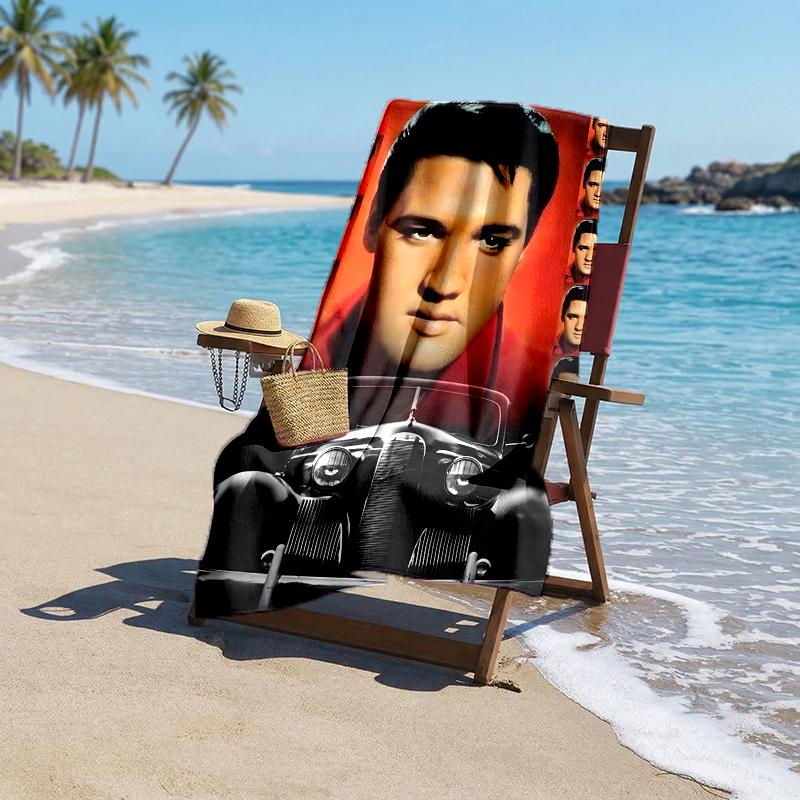 Elvis Fashion Beach Towel: Ideal for Summer Adventures Soft, absorbent and quick drying suitable for swimming and bathing