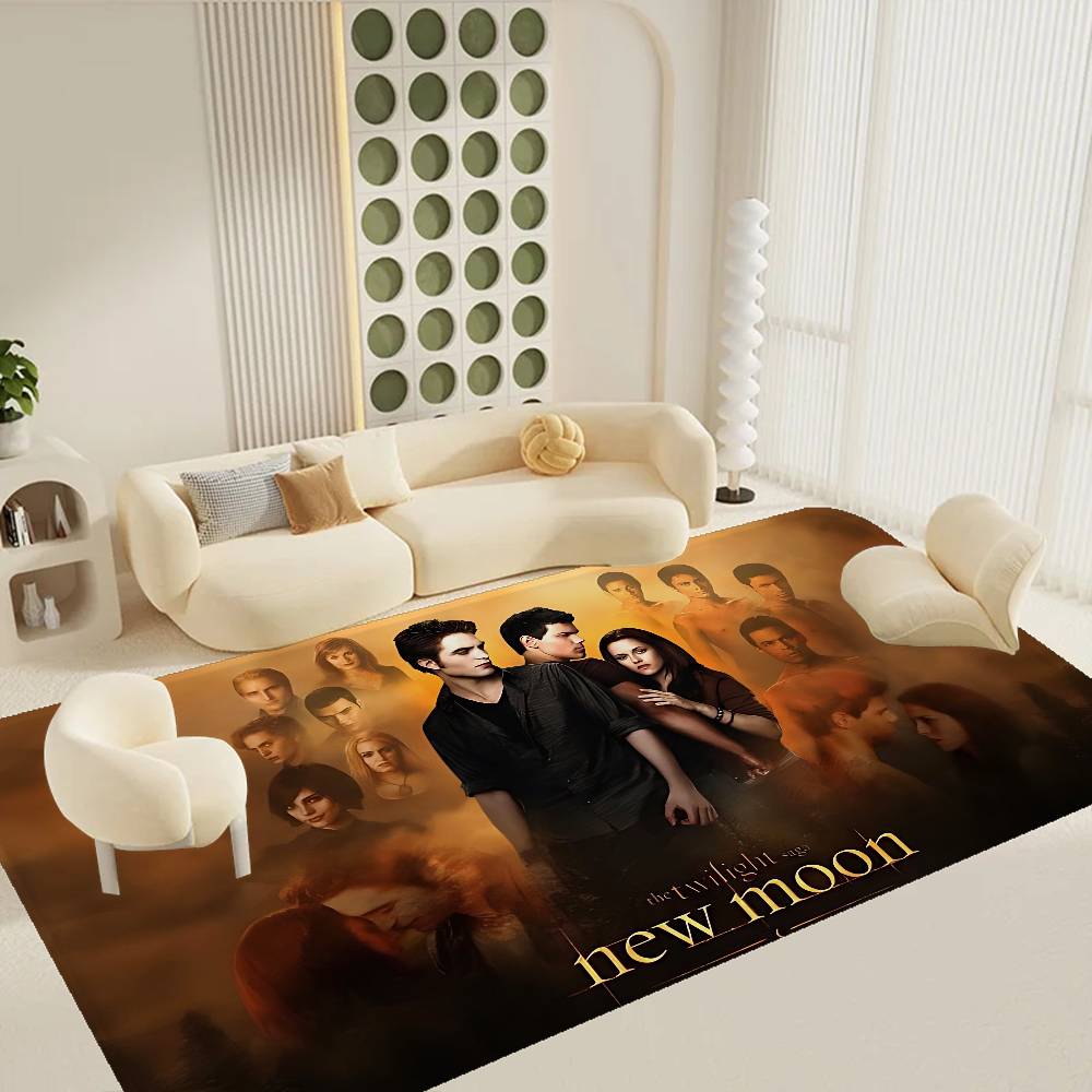 Vampir Fantasy Film T-Twilight Fußmatte Günstiger Rutschfest Modern Wohnzimmer Balkon Bedruckte Nachttischmatten