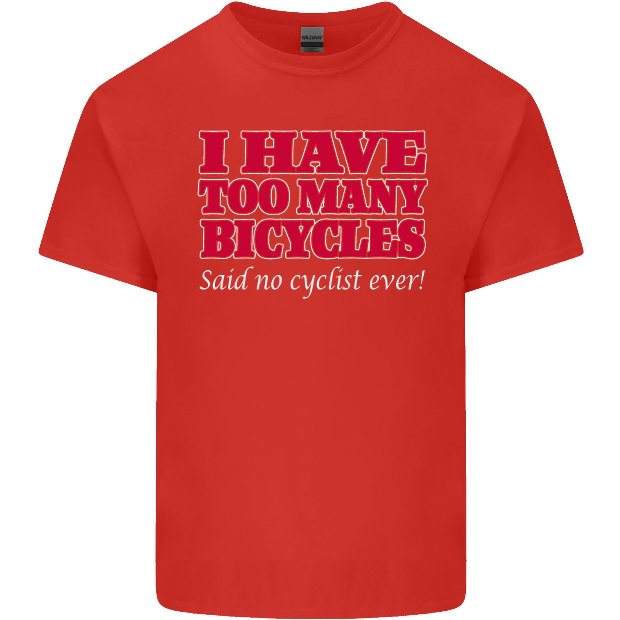 Cycling Too Unisexy Bicycles Said No Cyclist Unisexs Light Cotton TShirt S