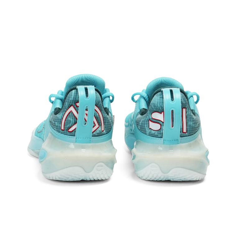 Li Ning Flash Attack 11 CBA Qingdao Team PE Edition Men Basketball Shoes Blue ABAU053-23